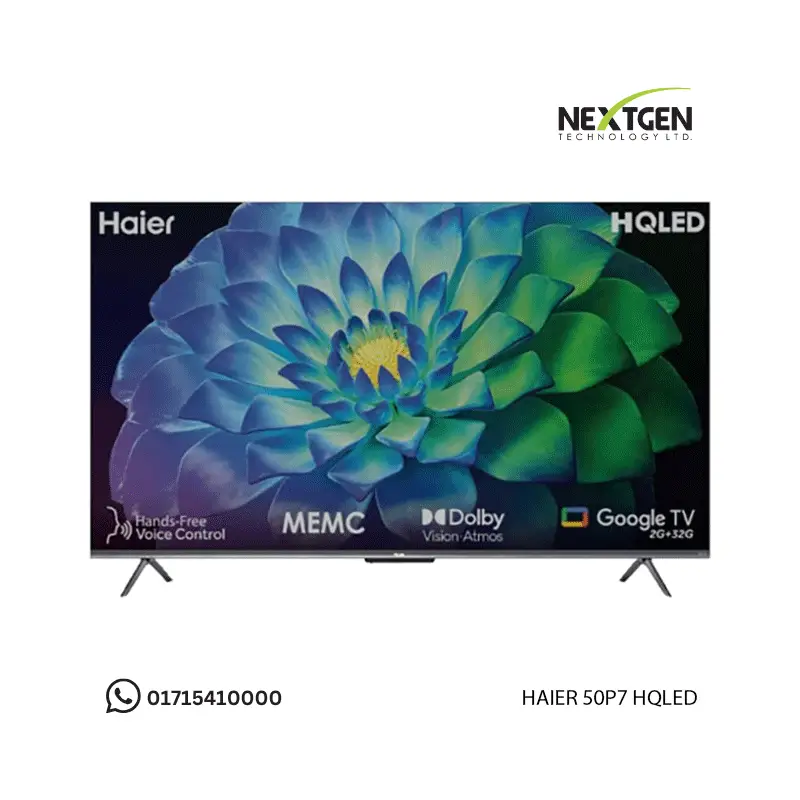 Haier H55P7UX 55 Inch Voice Control HQLED 4K Smart Google TV