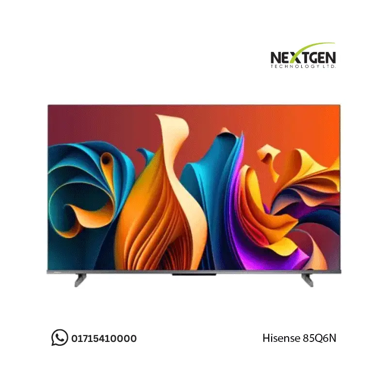 Hisense 85Q6N 85-Inch 4K QLED RAM 2GB ROM 16GB 120 Hz Motion Rate Google TV